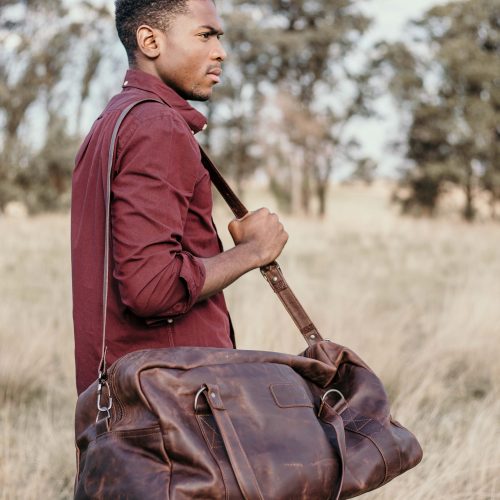 Maribu Leather Travel Bag