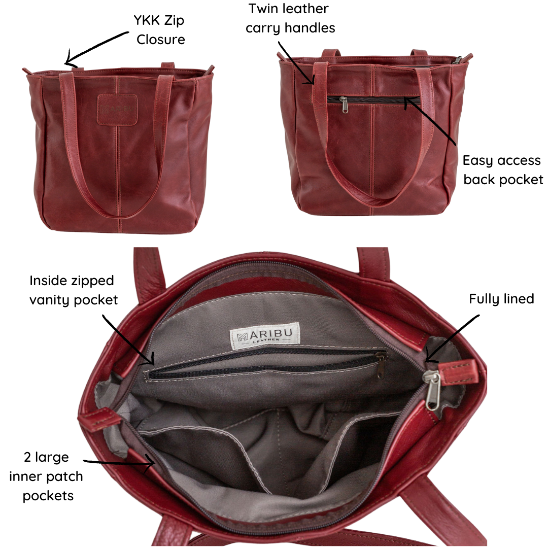 Maribu Leather MJ handbag