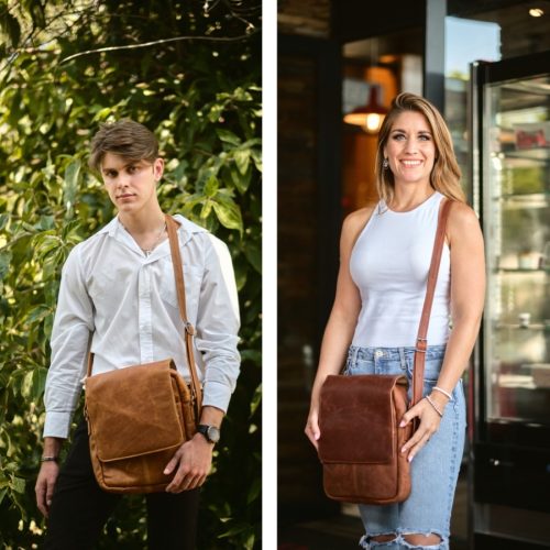 Maribu Leather Postman bag