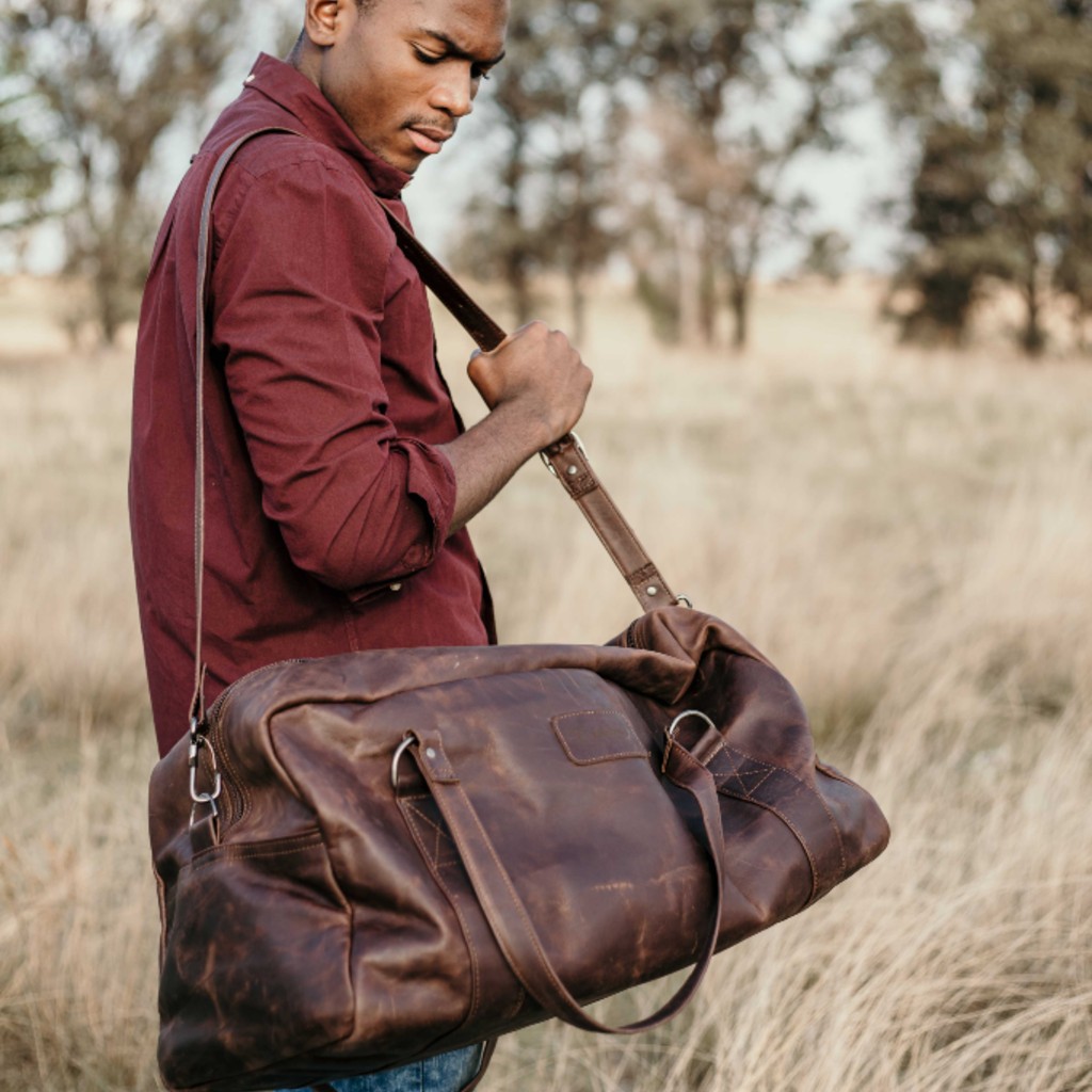 Genuine Leather Travel bag