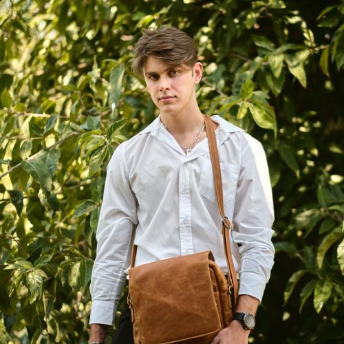 Genuine Leather crossbody and sling bags for men
