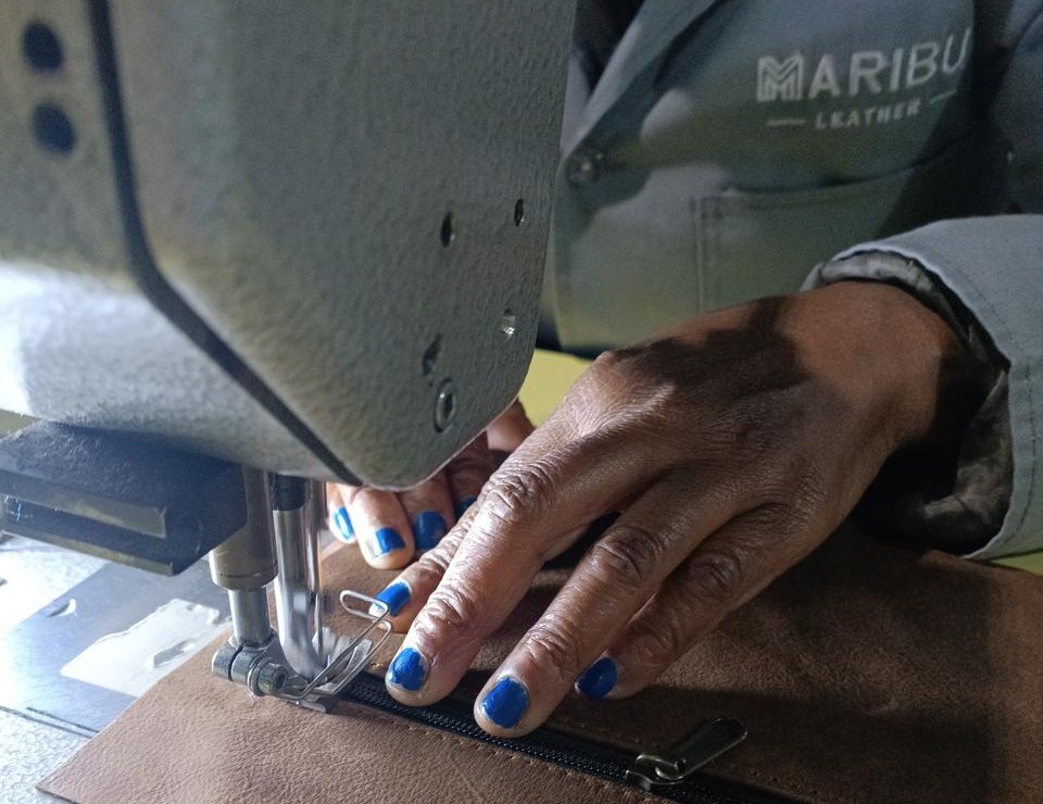 Maribu Leather Seamstress finishing bag